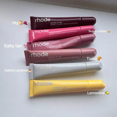 Facial Skincare Glazing Milk Yellow Storage Bag Lemontini Lip Gloss Skin Peptide Lip Shape Pen Lasting Lipstick Make Up Mirror