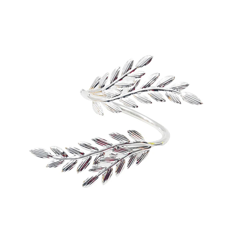 Gold Wheat Napkin Rings Metal Leaf Napkin Holder for Harvest Festival Fall Thanksgiving Dinner Party Table Decoration