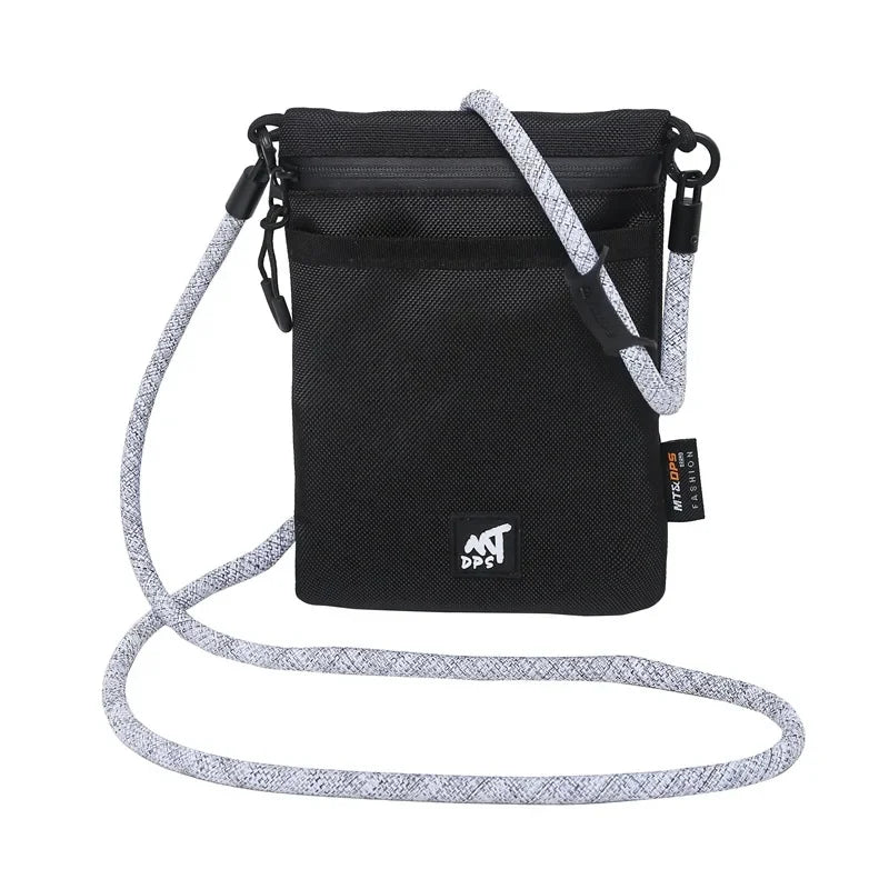 Original Design Nylon Messenger Bag Unisex Waterproof Crossbody Shoulder Bag for Men Women Urban Streetwear Travel Phone Storage