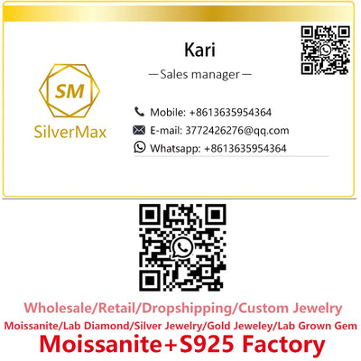 Luxury Full Moissanite Diamond Rings For Women Original 925 Sterling Silver Jewelry 18k Gold Plated Lady's Rings