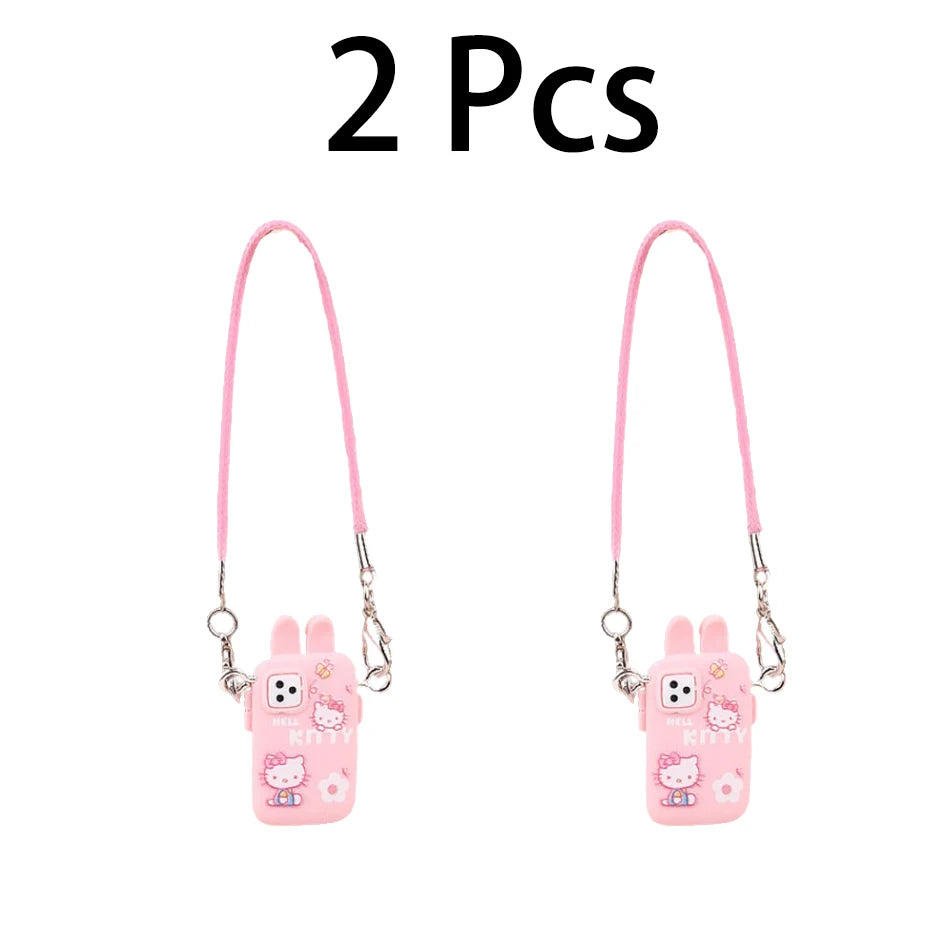 For Labubu Accessories For Crybaby Accessories Cartoon style camera phone Bag Plush Doll Accessories