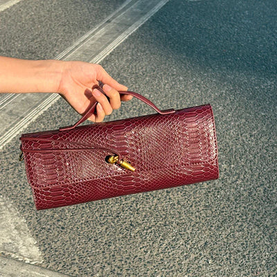 Large Capacity Women's Handbag Fashion Crocodile Pattern Square Bag Lady Purse Shoulder Messenger Bag Female Casual Tote Bag