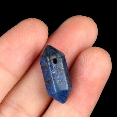 Hexagonal Natural Stone Crystal Tiger Eye Stone Opal Pendant Beads Jewelry Making DIY Necklace Earrings Accessories Gifts