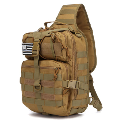 Tactical Assault Pack Sling Backpack Waterproof EDC Rucksack Bag for Outdoor Hiking Camping Hunting Trekking Travelling