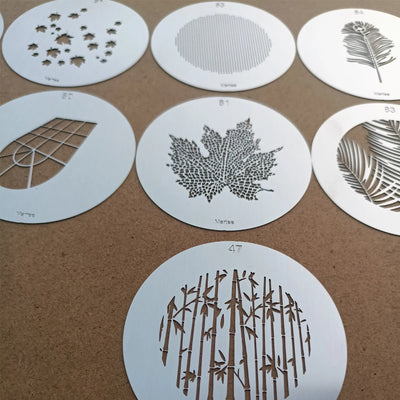 20PCS 86MM 66MM GOBO Bones Bar Heart Moon Skulls Bat Swing Halloween Interior Photo Wedding Portrait Children's Photography SA-P