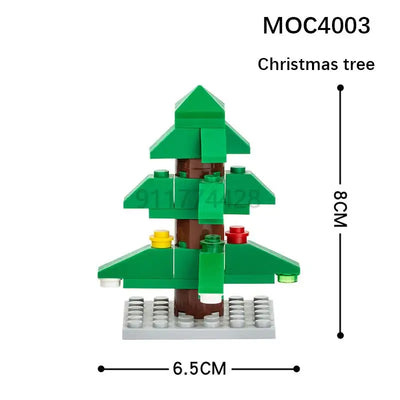 MOOXI City farm MOC Parts Figures Building Blocks Set Plant Tree Leaf Flower Grass Garden Model Friends Bricks Toys For Children