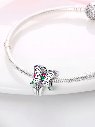 Cute little bear mouse  snowman Beads Charm Silver Plated Fit Charms Silver 925 Original Bracelet for Jewelry Making DIY Charm