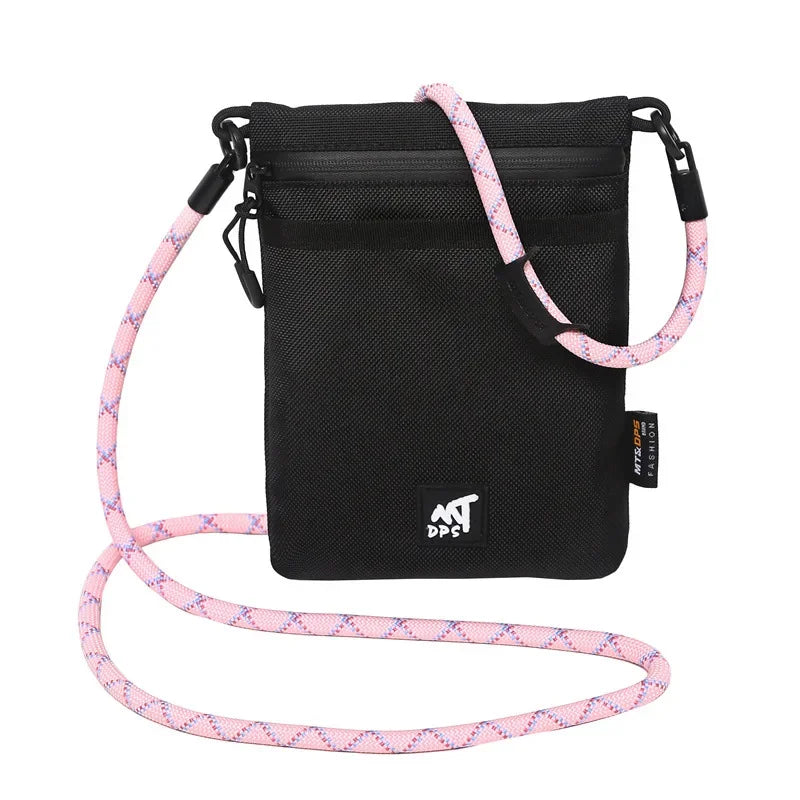 Original Design Nylon Messenger Bag Unisex Waterproof Crossbody Shoulder Bag for Men Women Urban Streetwear Travel Phone Storage