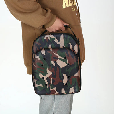 Portable Outdoor Travel Hat Carrier Case Cap Storage Hard Shell Hat Protective Box Hat Travel Case Baseball Cap Carrying Bag EVA