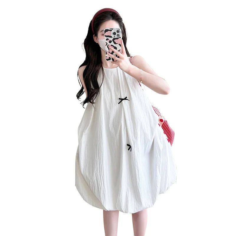 Pregnant Women's Clothing 2025 Summer New Loose and Fashionable Temperament Age Reducing Dress - The world bestselling 