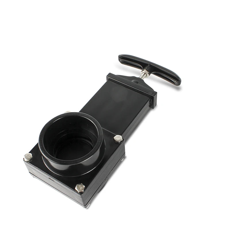 Dream RV 2-inch Waste Valve Body With Metal Handle Mess-free Waste Valve For RV