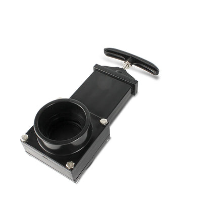 Dream RV 2-inch Waste Valve Body With Metal Handle Mess-free Waste Valve For RV